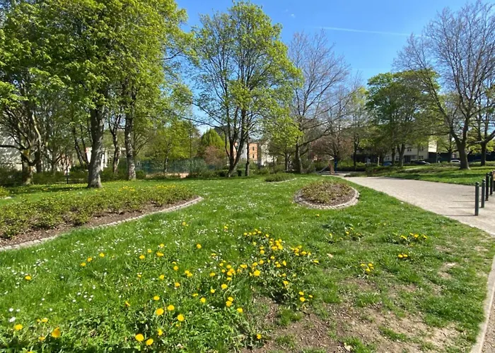 Apartmán K2-project - Blaues Wunder - Smarthome Am Kassberg Chemnitz (Saská Kamenice)